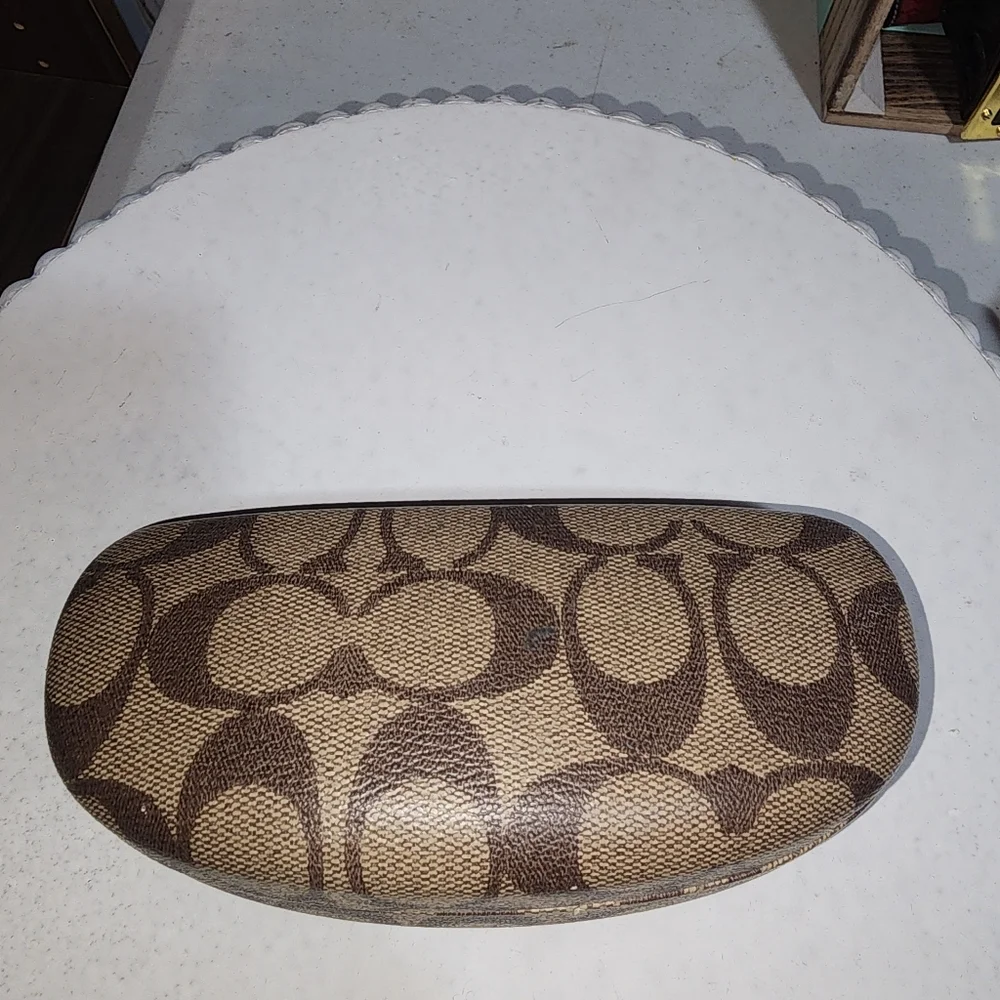 COACH glasses case